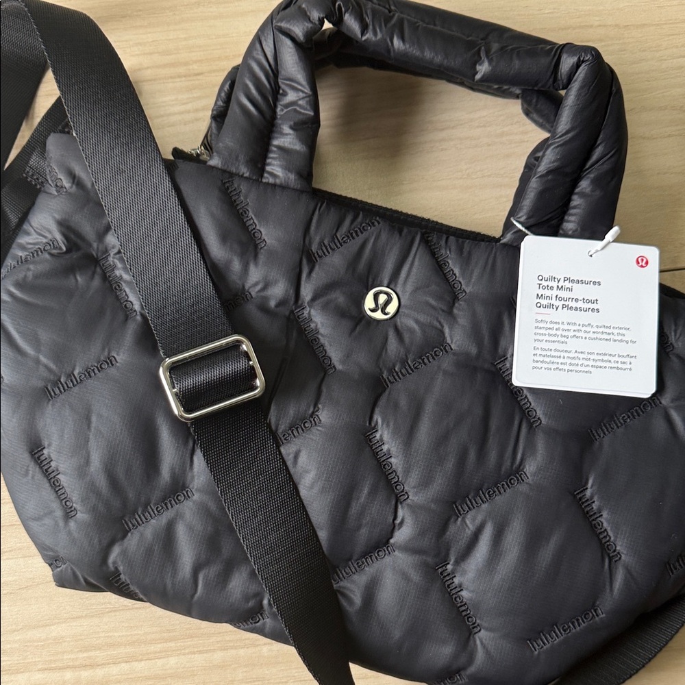 Lululemon Quilty Pleasures Mini Tote